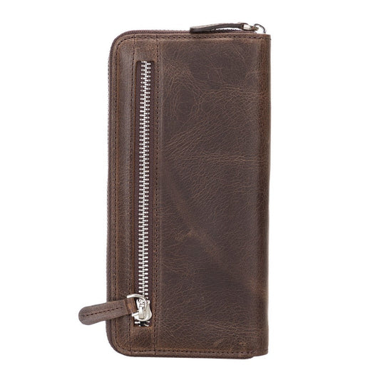 Tiago Leather Women's Wallet TN3 Brown