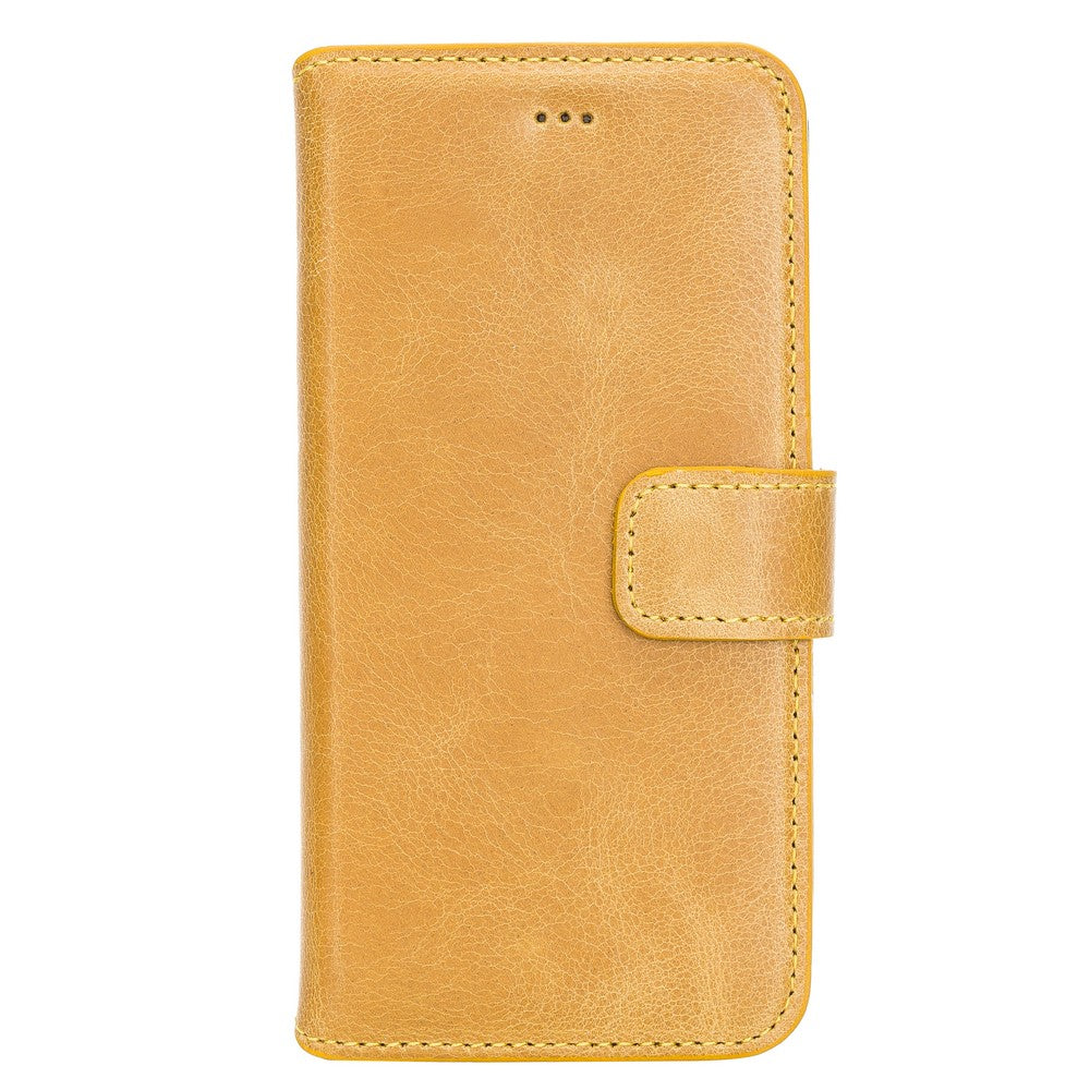 Apple iPhone 6-6s Compatible Leather Wallet Case WC CZ5 Mustard Yellow