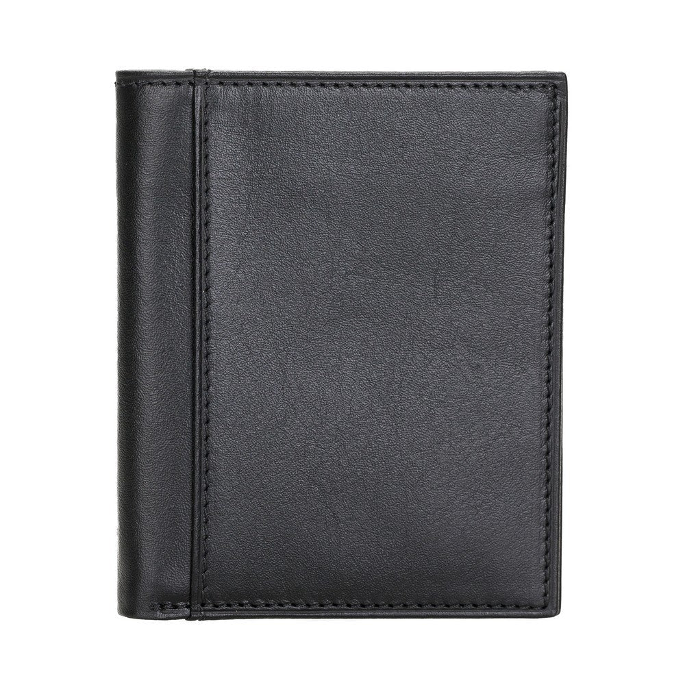 Yetta Card Holder, 10 Card Sections, Black