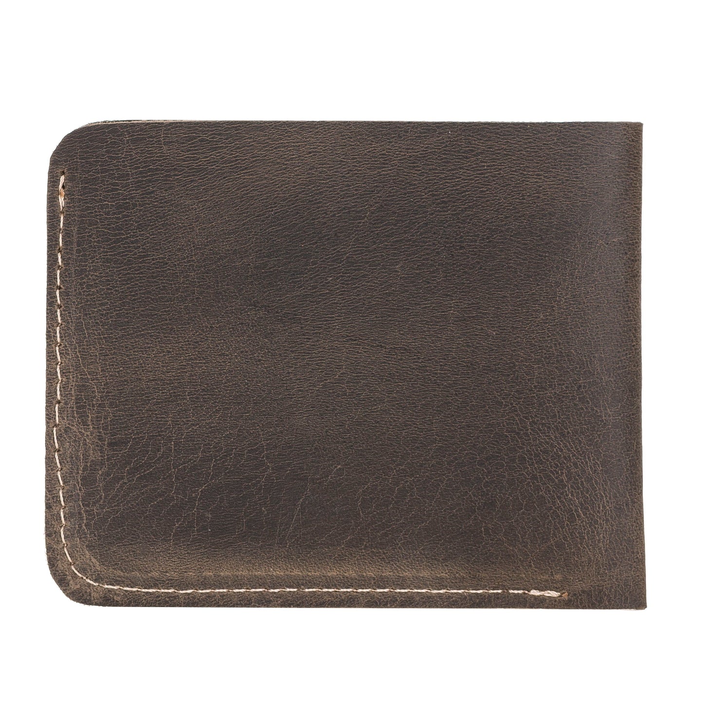 Leather Wallet, 4 Card Compartments, Caramel Brown